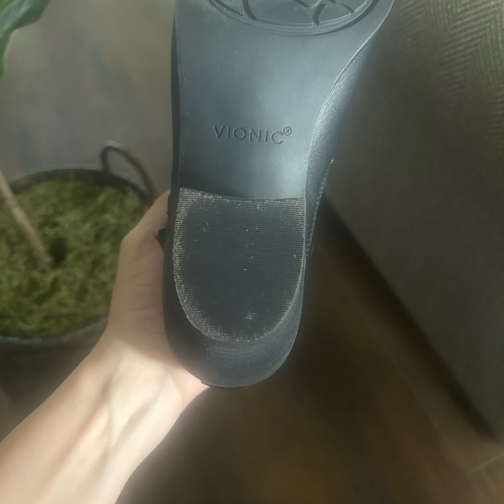 Vionic Black Leather Ankle Booties
Worn once. - Picture 10 of 15
